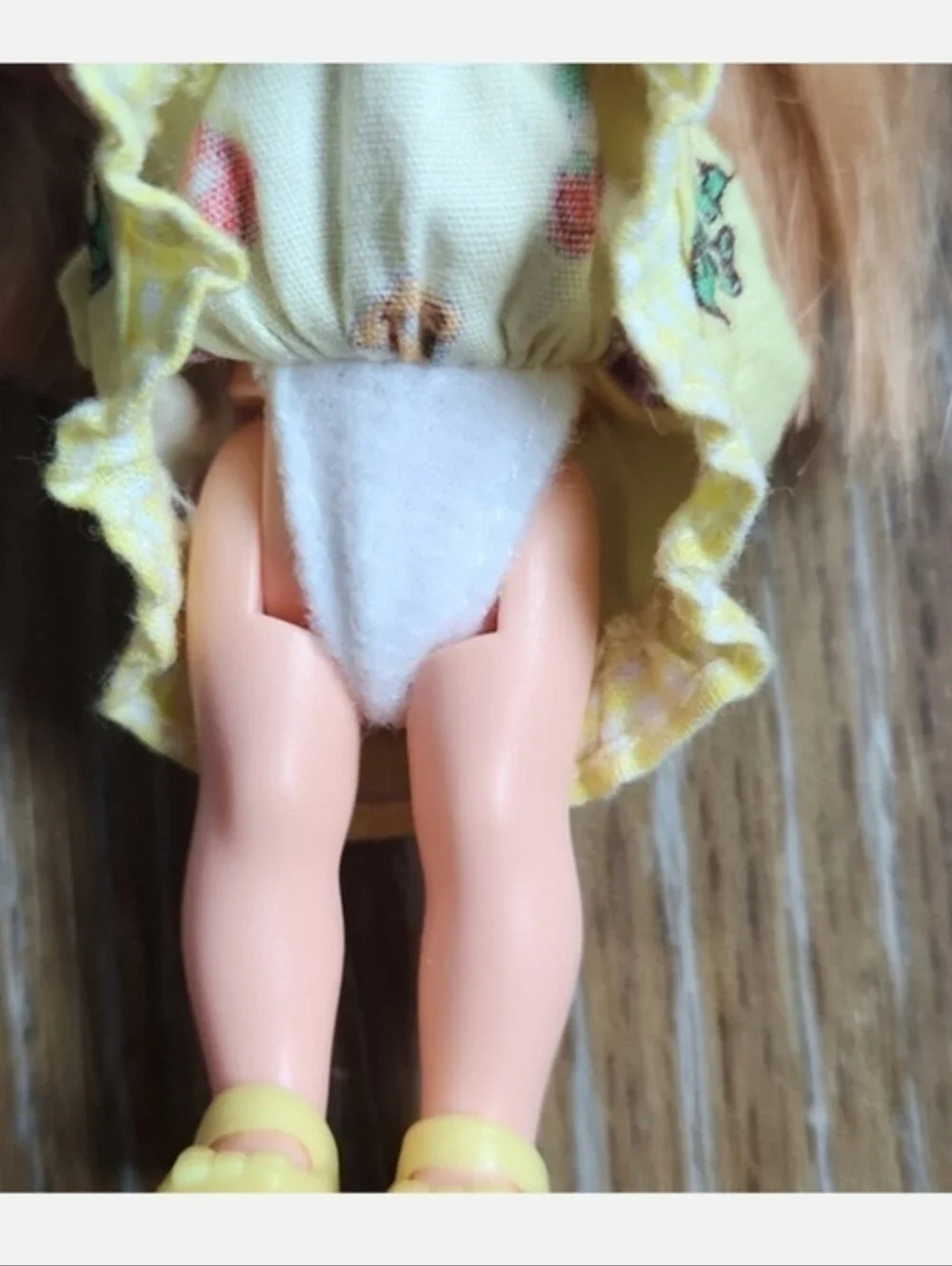 Vintage Gardening Melody Barbie Doll Yellow Dress